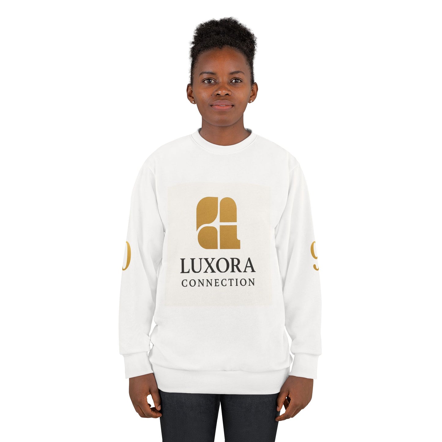 Copy of Copy of LUXORA CONNECTION Sweatshirt — Graphic Logo Crewneck