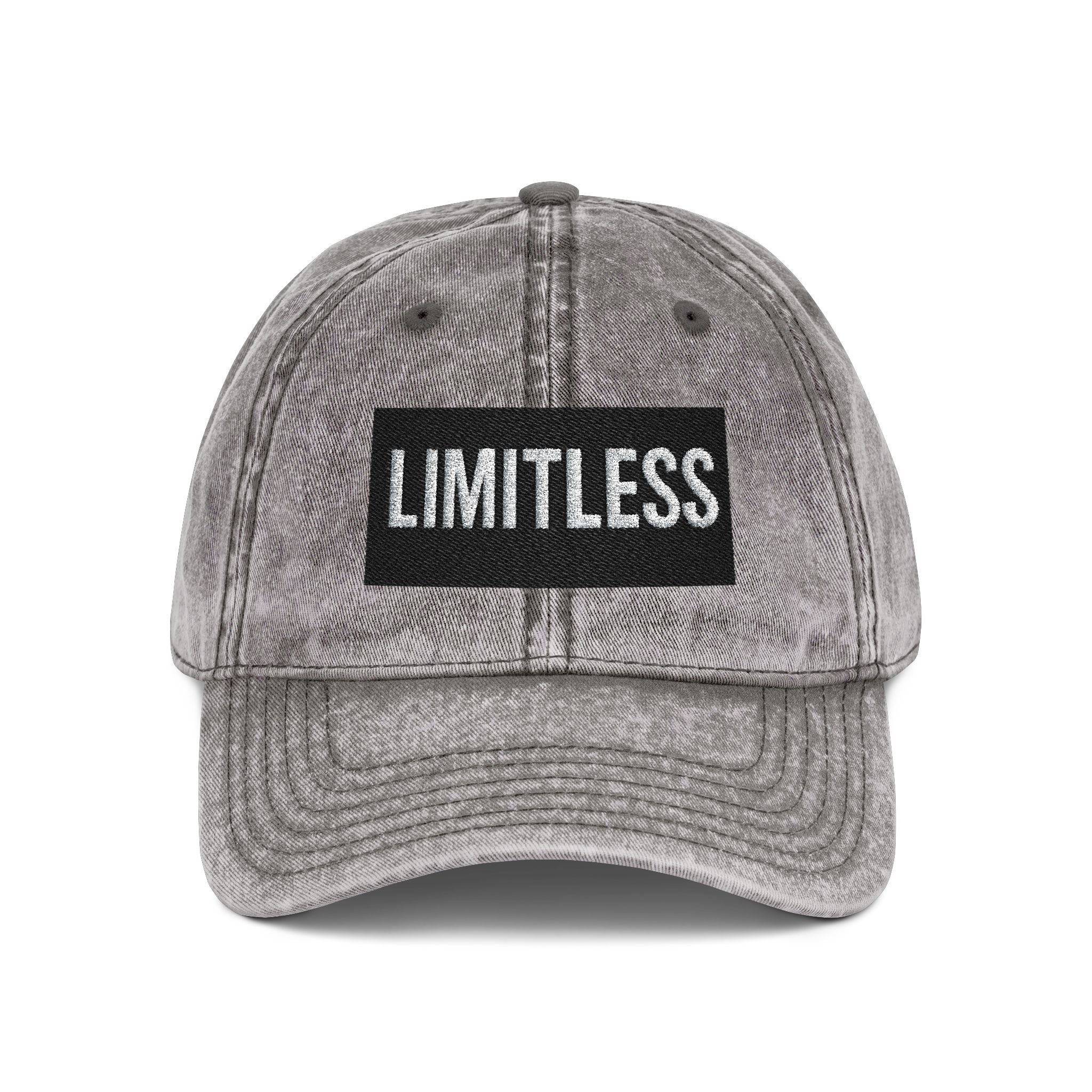 Boss Mode Vintage Cap — White Embroidered "BOSS MODE" Minimalist Hat